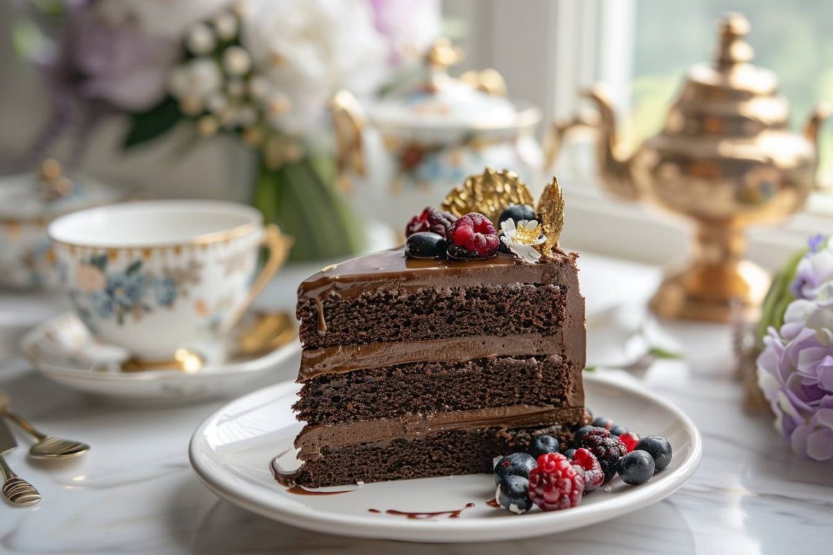 ces gourmandises raffinées où le chocolat et le beurre s'unissent en un gâteau exquis