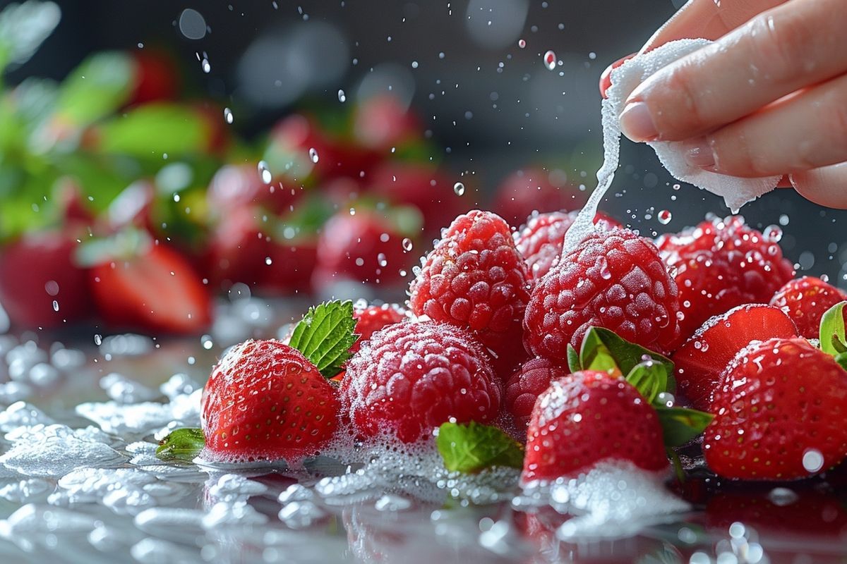 Comment éliminer facilement les taches de fruits rouges sur vos vêtements